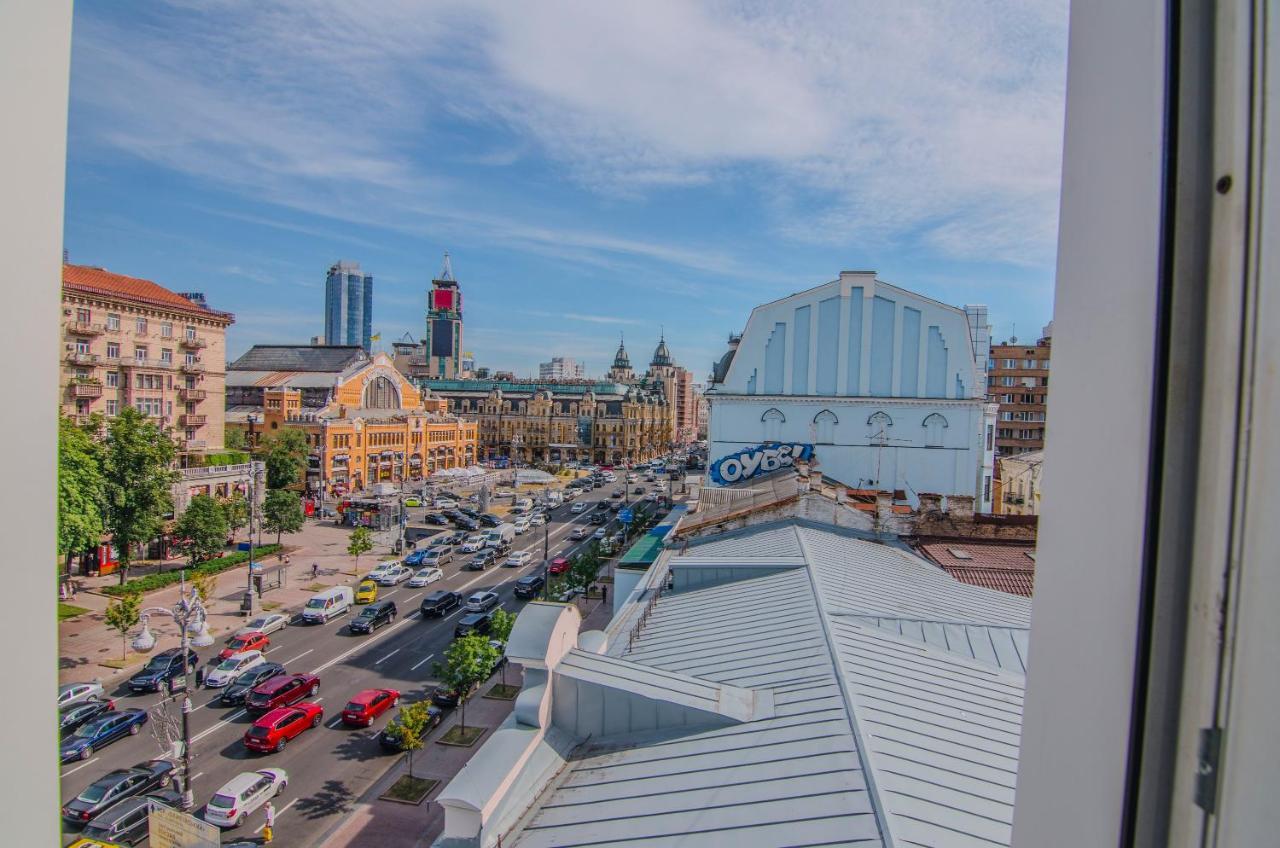 Lucky Hostel на Крещатике Киев Экстерьер фото